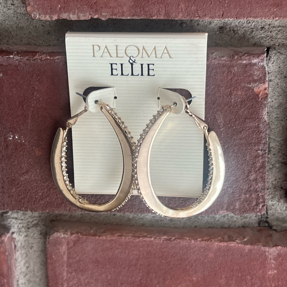 Paloma & Ellie Gold Hoop Earrings